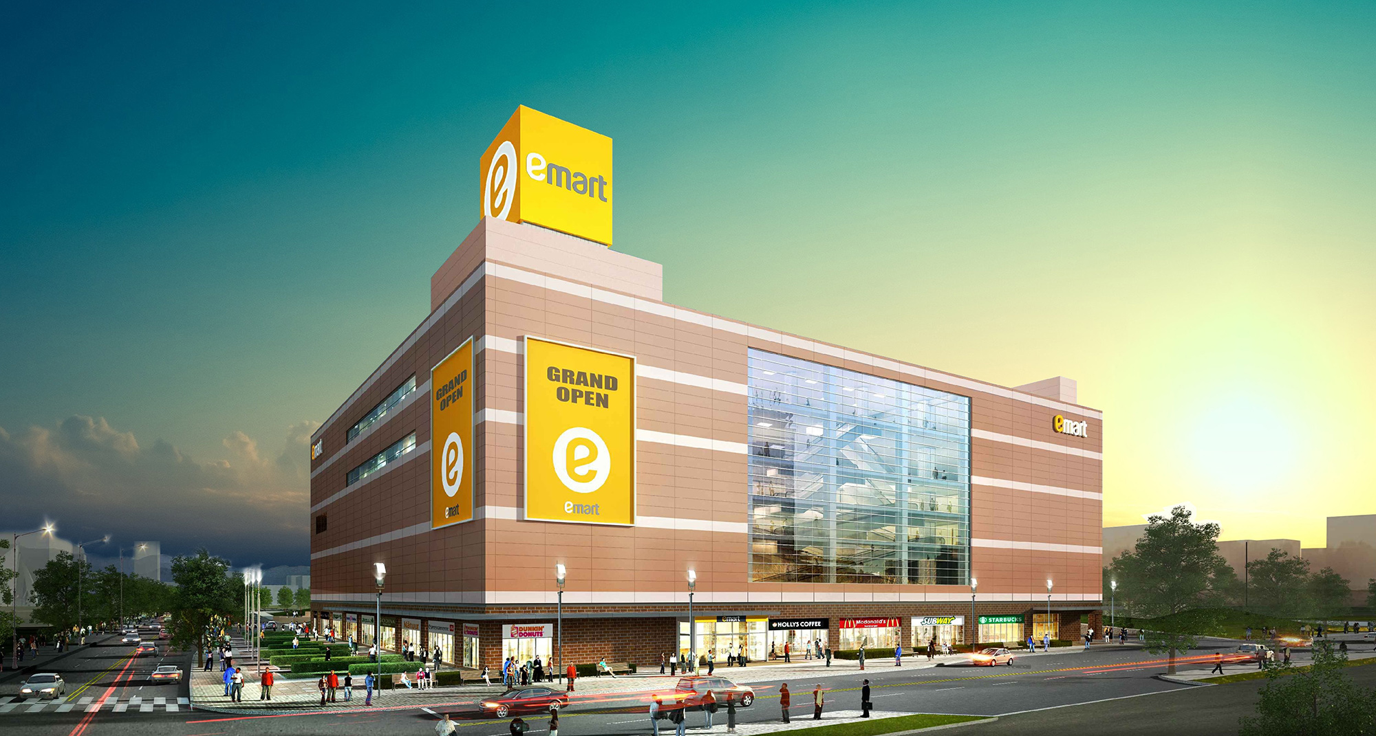 E Mart I салбарын ухаалаг холбоо ба хамгаалалтын цогц шийдэл